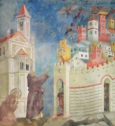 Az ördögök kiűzése Arezzóból, 1297-99